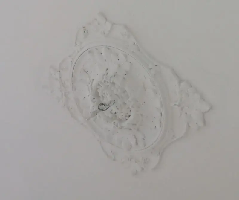 Denkmalschutz Rosette restauriert